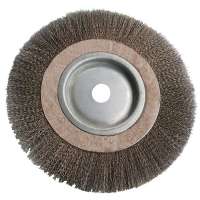 steel brush type circular wire wheel brush