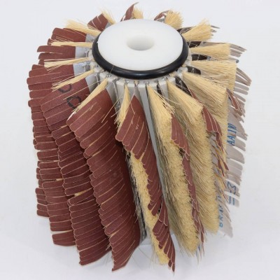 Sanding Sisal Brush Roller For Wood Polishing Machine