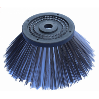 Industrial Round Steel Wire Sweeper Side Brush For Cleaning