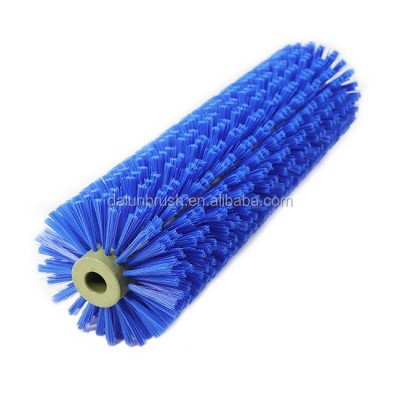 Blue Industrial Roller Brush With Nylon Oem