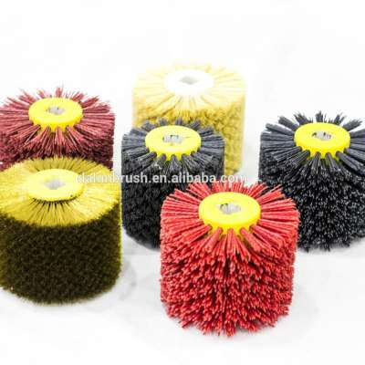 High quality car wash chimney cleaning kit Wheel Drum brush for wood