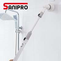 Sanipro Upgraded Spin Scrubber 360 Degrees Replacement Heads Cordless Power Srubber Cleaning Electric Spin Scubber