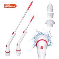 Boomjoy 2020 Replaceable Cleaning Brush HeadCordless electric cleaning power spin scrubber bathroom brush